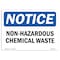 Signmission OSHA Notice Sign, 10" Height, 14" Width, Rigid Plastic, Non-Hazardous Chemical Waste Sign, Landscape OS-NS-P-1014-L-15066 - alternate 1